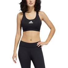 
                        
                          Load image into Gallery viewer, Adidas Don&#39;t Rest Alphaskin BK Womens Sports Bra - Black/XL
                        
                       - 1