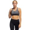 Adidas Dont Rest Alphaskin Padded Grey Womens Sports Bra