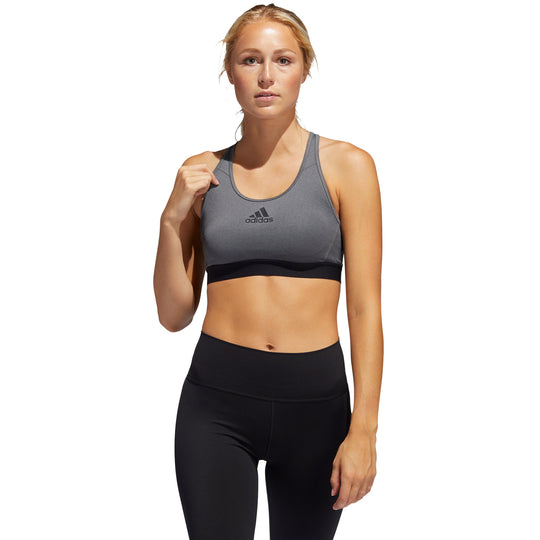 Adidas Dont Rest Alphaskin Padded Grey Womens Sports Bra