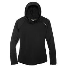 
                        
                          Load image into Gallery viewer, Brooks Dash Womens Running Hoodie - BLK/BLK HTH 016/XL
                        
                       - 1