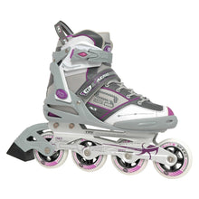 
                        
                          Load image into Gallery viewer, Roller Derby Aerio Q-60 Womens Inline Skates - Grey/Purple/10.0
                        
                       - 1