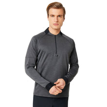 
                        
                          Load image into Gallery viewer, Oakley Knockdown Mixed Fleece Mens 1/4 Zip - Forged Iron/XXL
                        
                       - 3