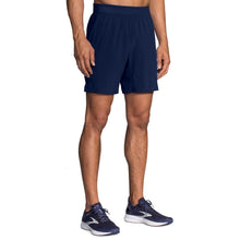 
                        
                          Load image into Gallery viewer, Brooks Sherpa 7in Mens Running Shorts - Navy/XXL
                        
                       - 3