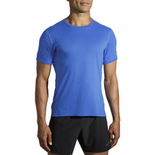 
                        
                          Load image into Gallery viewer, Brooks Distance Short Sleeve Mens Running Shirt - H BLUETIFUL 471/XL
                        
                       - 4