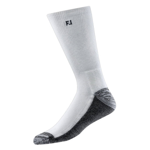 FootJoy ProDry Mens Crew Golf Socks - White/XLG 12.5-15
