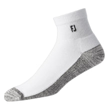 
                        
                          Load image into Gallery viewer, FootJoy ProDry 1/4 Crew Mens Golf Socks - White/LRG 8-12
                        
                       - 2