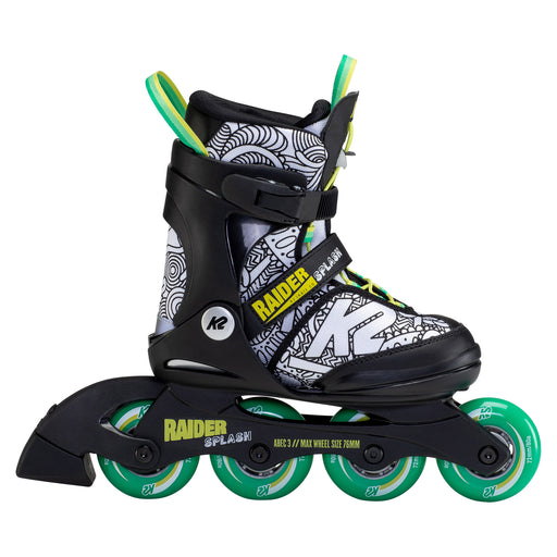 K2 Raider Splash Adjustable Boys Inline Skates