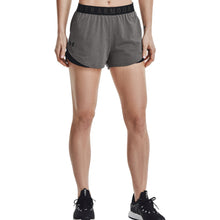 
                        
                          Load image into Gallery viewer, Under Armour Play Up 3.0 Womens Shorts - CARBON HTHR 090/L
                        
                       - 1