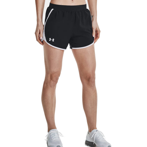 Under Armour Fly-By 2.0 Black Womens Shorts - BLACK 002/L