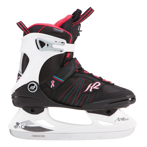 K2 Alexis Ice Pro Womens Ice Skates 2019 - Black/Wht/Pink/11.0