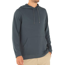 
                        
                          Load image into Gallery viewer, Free Fly Bamboo Fleece Mens Hoodie - BLUE DUSK 110/XXXL
                        
                       - 1