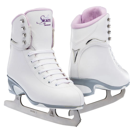Jackson Finesse 180 Womens Figure Skates - 10.0/Purple Pu/M