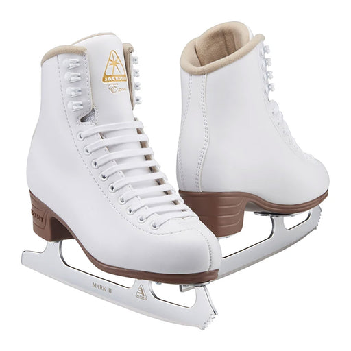 Jackson Excel Womens Figure Skates - 10.0/White/C Width