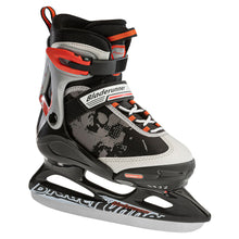 
                        
                          Load image into Gallery viewer, Bladerunner by RB Micro Ice Boys Adj Ice Skates 20 - Black/Red/5-8
                        
                       - 1