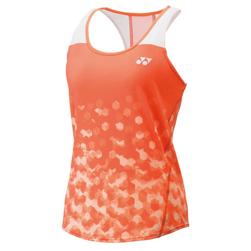 Yonex New York Womens Tennis Tank Top - Orange/M