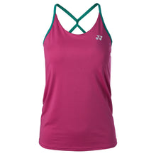 
                        
                          Load image into Gallery viewer, Yonex Slam Womens Tennis Tank Top - Dark Pink/XL
                        
                       - 1