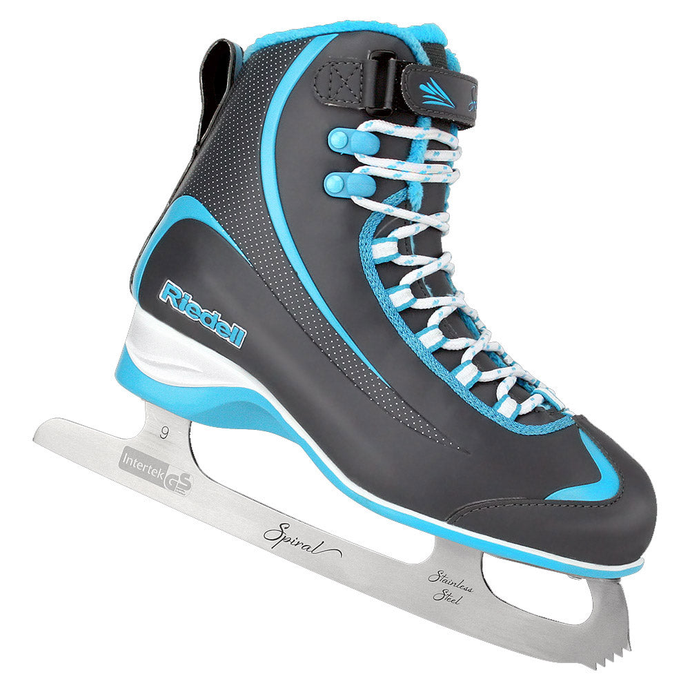 Riedell Soar Mens Figure Skates - 12.0/Onyx/M