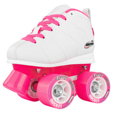 
                        
                          Load image into Gallery viewer, Crazy Skate Rocket Junior Roller Skates - KIDS J13/White
                        
                       - 4