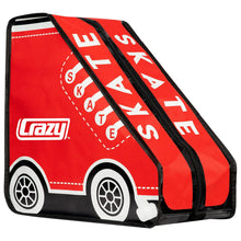 
                        
                          Load image into Gallery viewer, Crazy Skate Roller Skate Bag - Red
                        
                       - 2
