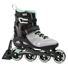 
                        
                          Load image into Gallery viewer, Rollerblade Macroblade 80 ABT Womens Inline Skates - Grey/Neo Mint/10.5
                        
                       - 1