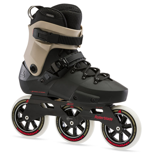 Rollerblade Twister Edge 110 3WD Mens Inline Skate - Black/Sand/12.0