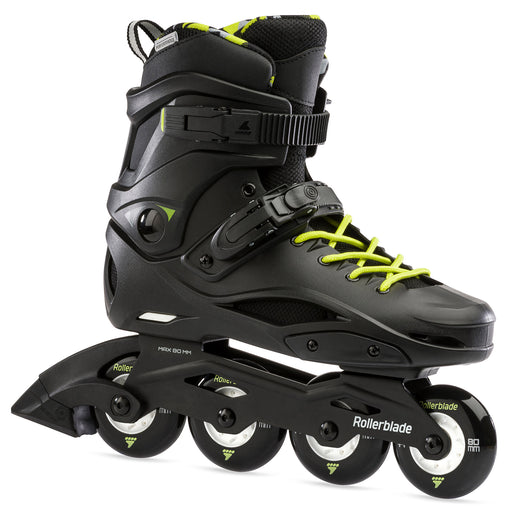 Rollerblade RB Cruiser Mens Urban Inline Skates - Black/Yellow/14.0