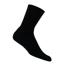 
                        
                          Load image into Gallery viewer, Thorlo TX-13 2 Pack Mens Crew Tennis Socks - Black
                        
                       - 1