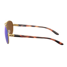 
                        
                          Load image into Gallery viewer, Oakley Feedback Satin Gold Prizm Violet Sunglasses
                        
                       - 2