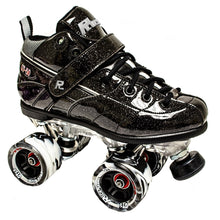 
                        
                          Load image into Gallery viewer, Sure Grip GT-50 Glitter Unisex Roller Skates - Black/M5 / W6
                        
                       - 1