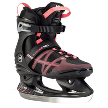 
                        
                          Load image into Gallery viewer, K2 Alexis Ice Pro Black-Rose Womens Ice Skates - Black/Rose/10.0
                        
                       - 1