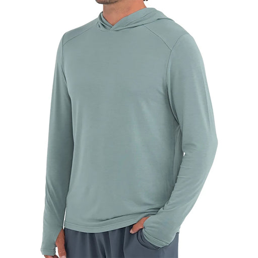 Free Fly Bamboo Shade Mens Hoodie - Sabal Green/XXL