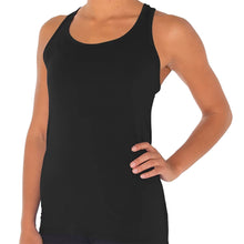 
                        
                          Load image into Gallery viewer, Free Fly Bamboo Racerback Womens Tank Top - Black/XL
                        
                       - 1