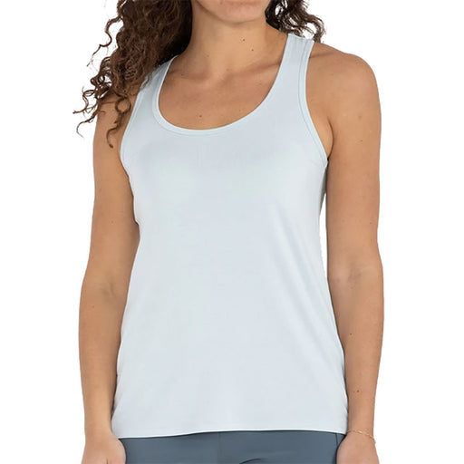 Free Fly Bamboo Racerback Womens Tank Top - Tide Pool/XL