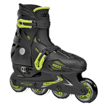 
                        
                          Load image into Gallery viewer, Roces Orlando III Adjustable Juniors Inline Skates - 4-7/Black/Lime
                        
                       - 1