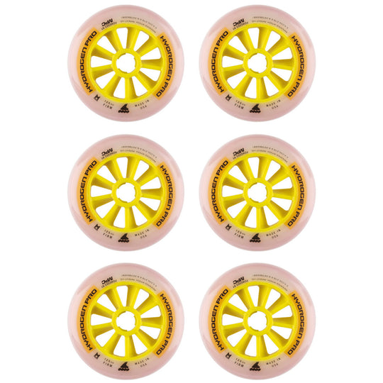 Rollerblade Hydrogen Pro 110mm Firm Inline Skate Wheels 8-pack