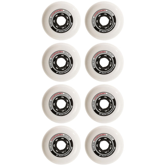 Rollerblade Hydrogen 80mm/85A Inline Skate Wheels 8-Pack