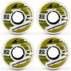 Rollerblade Hydrogen Street 60mm/92A Inline Skate Wheels 4-pack