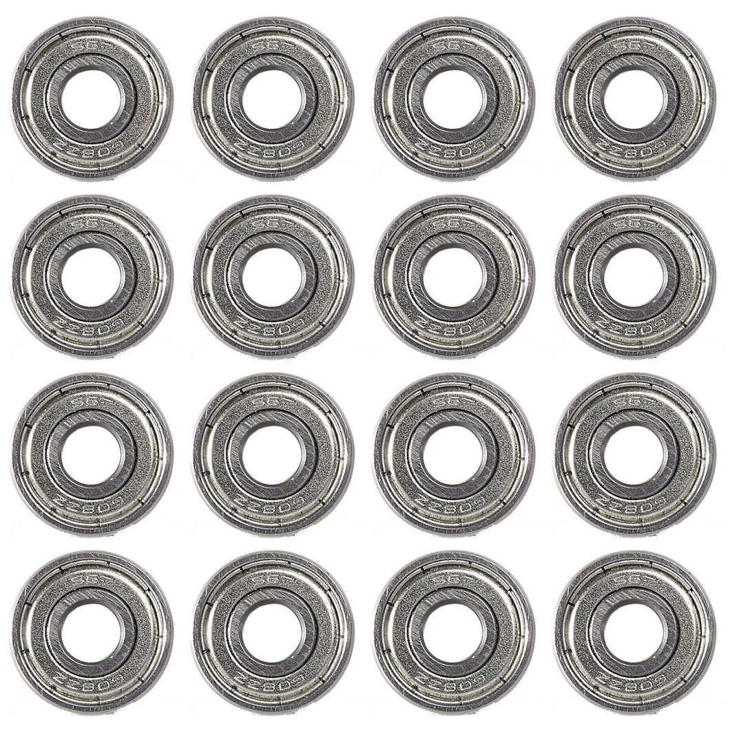 Rollerblade SG9 Inline Skate Bearings 16 Pieces