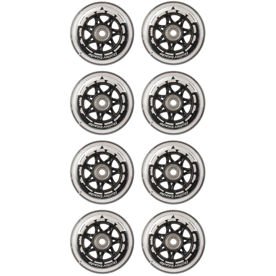 Rollerblade 84mm/84A + SG7 Inline Skate Wheel Kit - Neutral