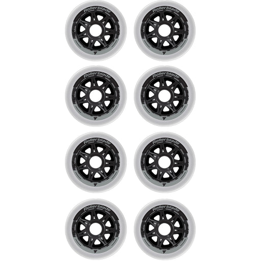 Rollerblade 84mm/84A Inline Skate Wheels 8-pack - Neutral