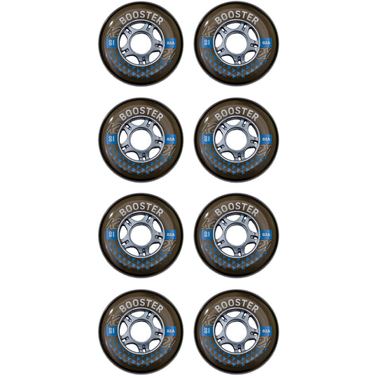 K2 Booster 80mm/82A Inline Skate Wheels 8-Pack