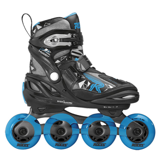 Roces Moody TIF Adjustable Boys Inline Skates - BK/ASTRO BL 001/4-7