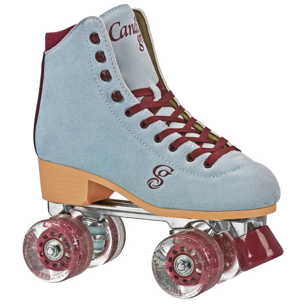 Roller Derby Candi Grl Carlin Blu Wmn Roller Skate - Blue/Burgundy/9.0