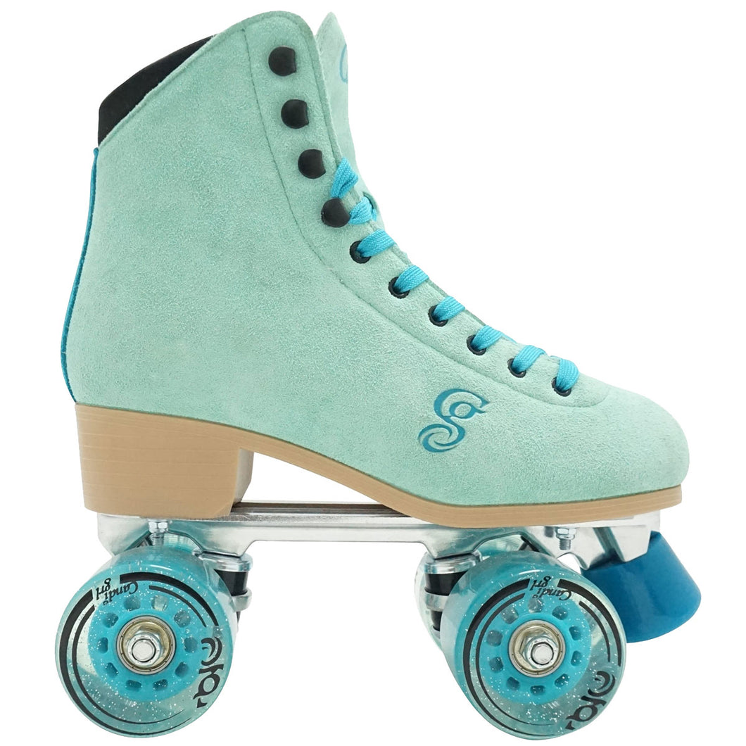 Roller Derby Candi Grl Carlin Grn Wmn Roller Skate - Green/Blue/10