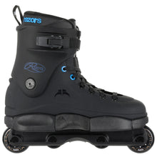 
                        
                          Load image into Gallery viewer, Razors SL Classic BK Mens Aggressive Inline Skates - 7.5/Black/Blue
                        
                       - 1