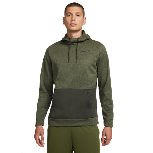 Nike Therma Mens Training Hoodie - SEQUOIA 357/XL