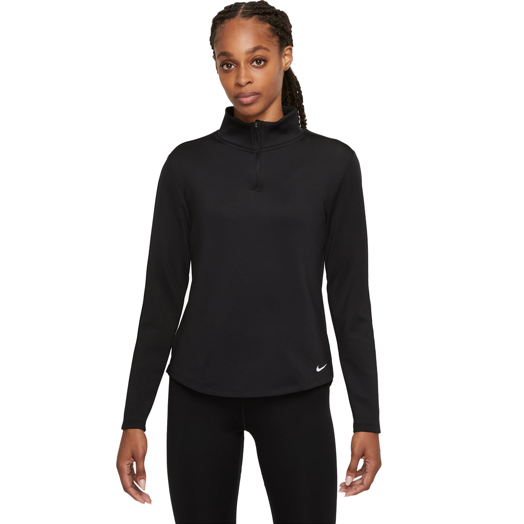 Nike Therma-FIT One Womens Training 1/2 Zip - BLACK 010/XL