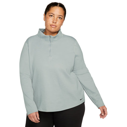 Nike Therma-FIT One Womens Training 1/2 Zip - PARTICL GRY 073/XL