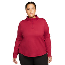 
                        
                          Load image into Gallery viewer, Nike Therma-FIT One Womens Training 1/2 Zip - POMEGRANATE 690/XL
                        
                       - 5