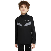 
                        
                          Load image into Gallery viewer, Nike Sport Dri-FIT Boys 1/4 Zip - BLACK 010/XL
                        
                       - 1